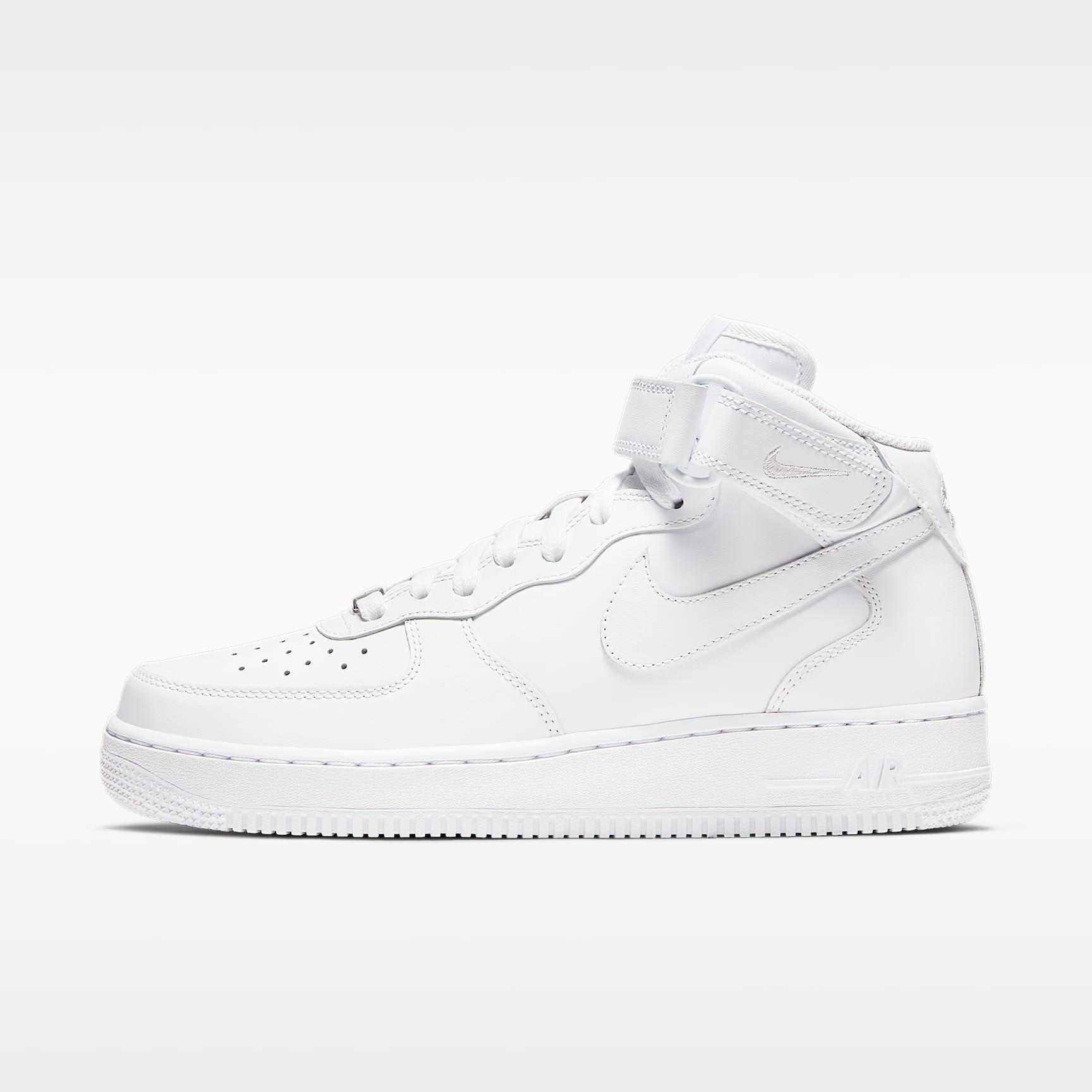 NIKE WMNS AIR FORCE 1 '07 MID WHITE ナイキ Nike Air Force 1 '07 Mid Women's Shoe. Nike ID